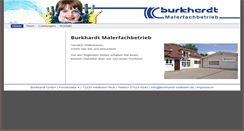 Desktop Screenshot of burkhardt-weilheim.de